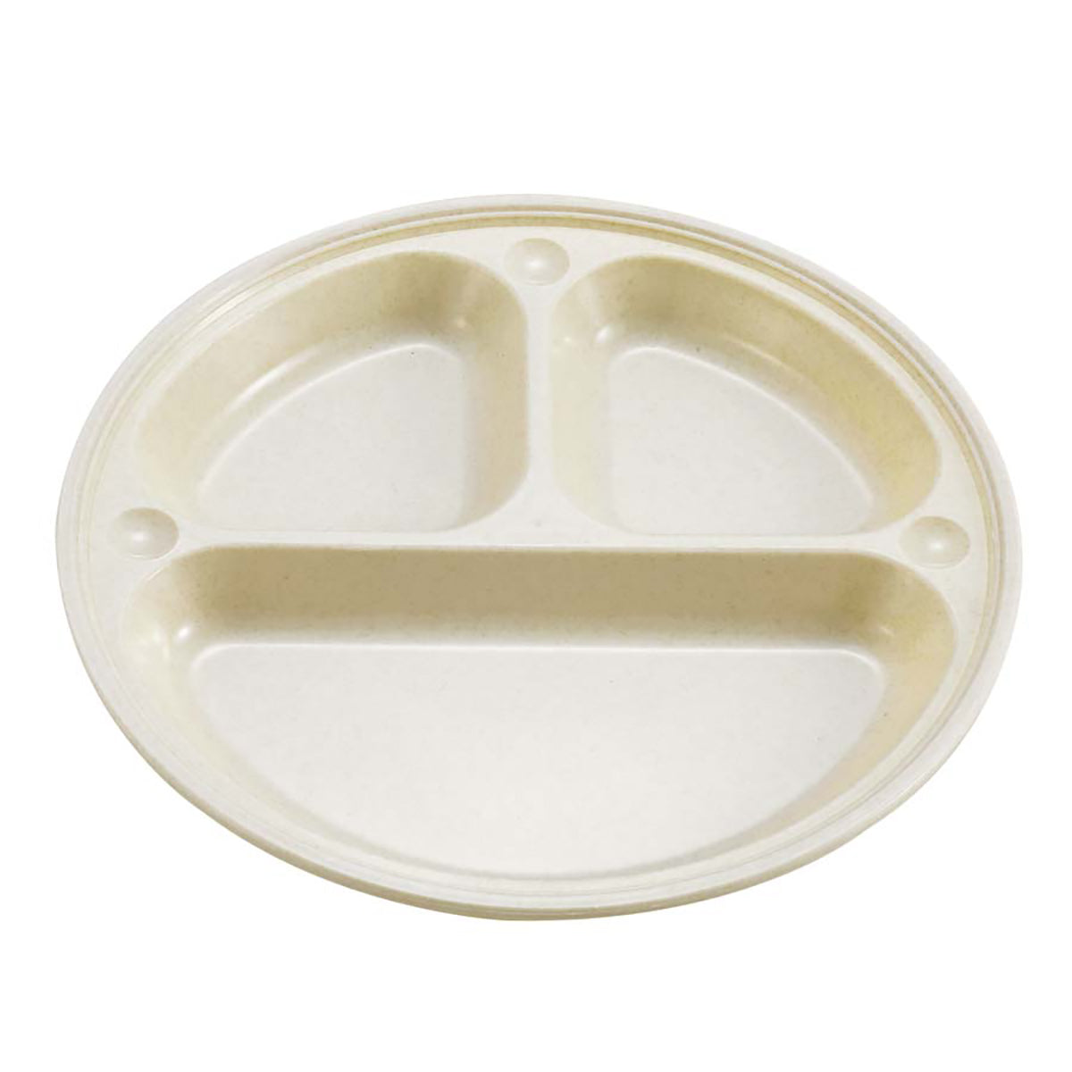 Sun Sun March Antibacterial Divided Plate 21cm 1 (MP-65) - Captain Stag