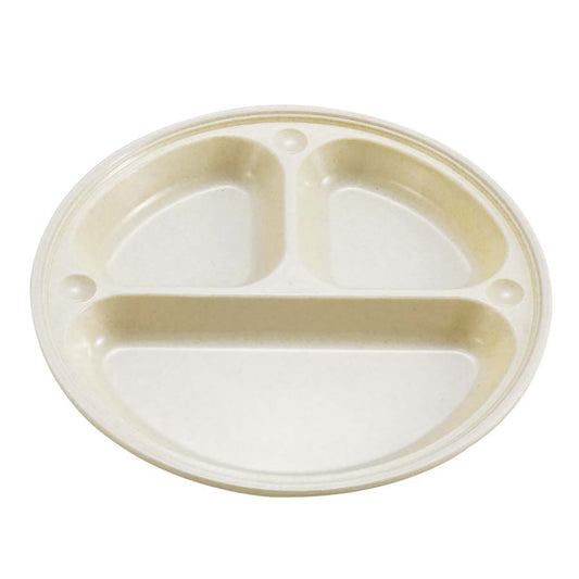 Sun Sun March Antibacterial Divided Plate 21cm 1 (MP-65) - Captain Stag
