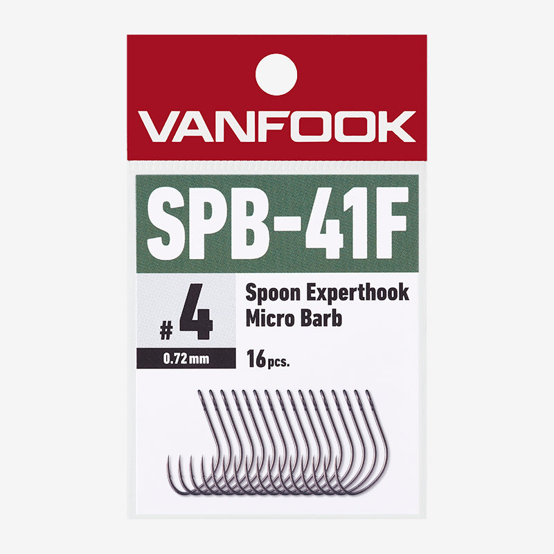 Spoon Experthook Medium Heavy / Micro Barb Fusso - VANFOOK