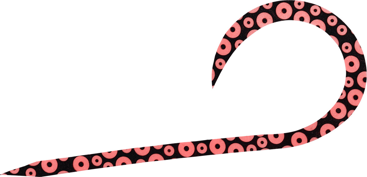 KOHGA SILICONE NECKTIE SINGLE CURLY R - DAIWA
