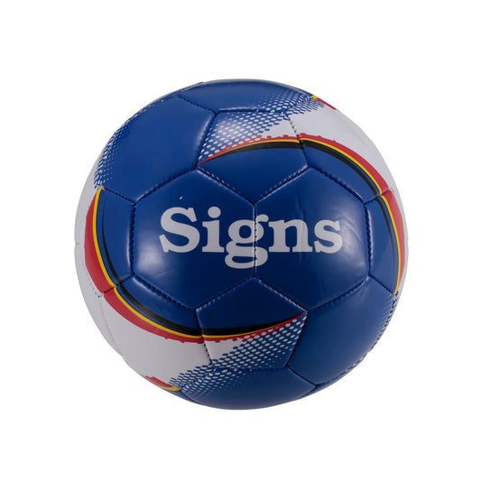 Signs Soccer Ball Size 4 (U-12574) - Captain Stag