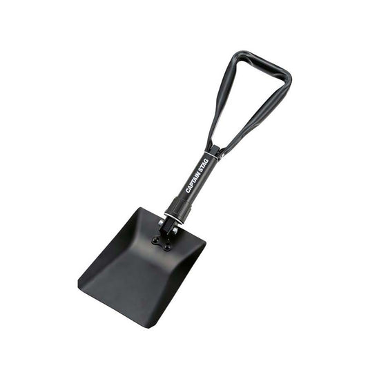 Square Steel Folding Shovel (Bag Included) (UA-4501) - Captain Stag