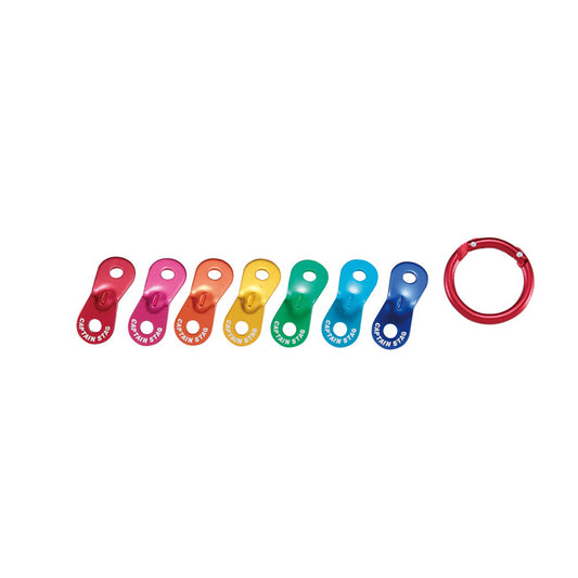 Seven Colors Duralumin Guy-Line Adjuster (Carabiner Included) (UA-4507) - Captain Stag