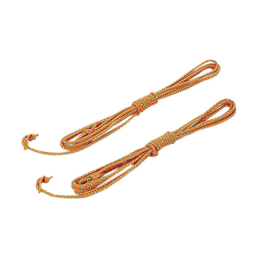 Colored Guy Lines with Adjusters Ø5mm×450cm 2-Pack (Polypropylene Rope) (UA-4533) - Captain Stag