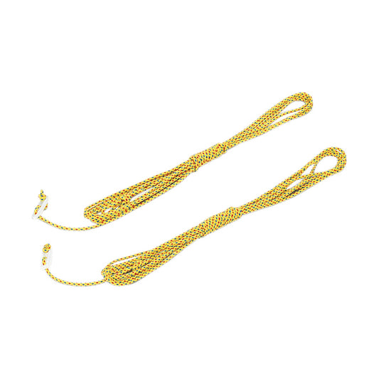 Colored Guy Lines with Adjusters Ø3.5mm×450cm 2-Pack (Polypropylene Rope) (UA-4534) - Captain Stag