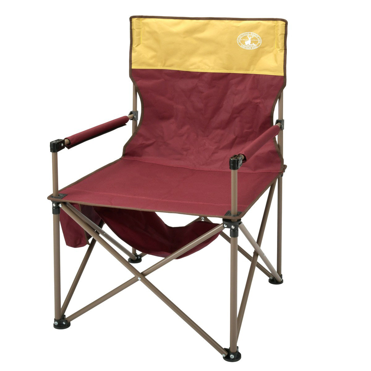 Vivarai Slim Director Chair (with Under-Seat Shelf) (UC-1921) - Captain Stag
