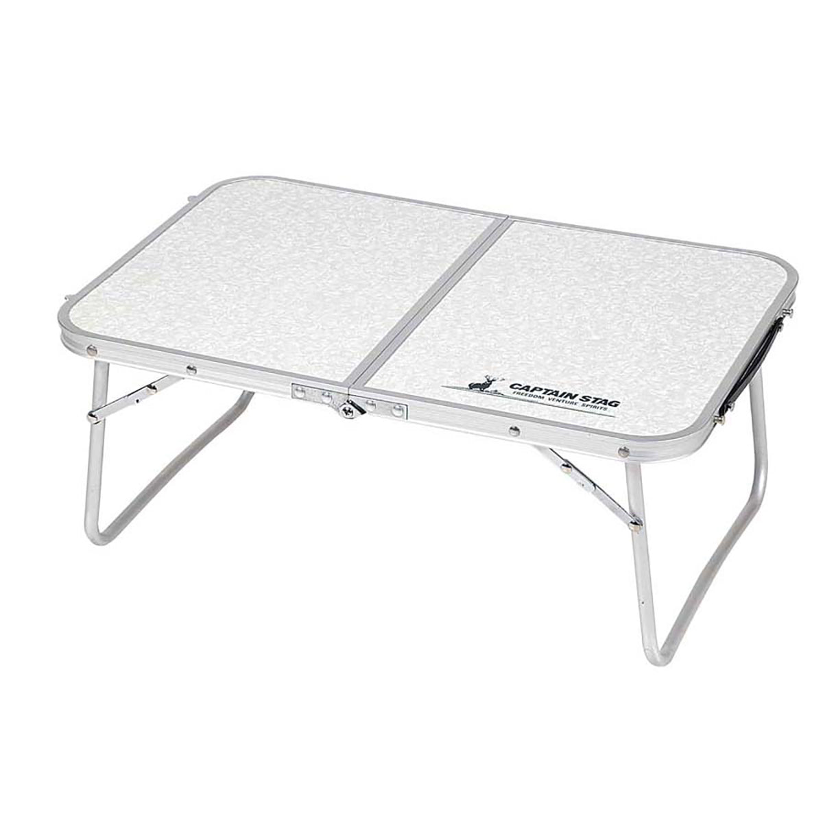 La Foret Aluminum Slim Folding Table 60×40cm (UC-514) - Captain Stag