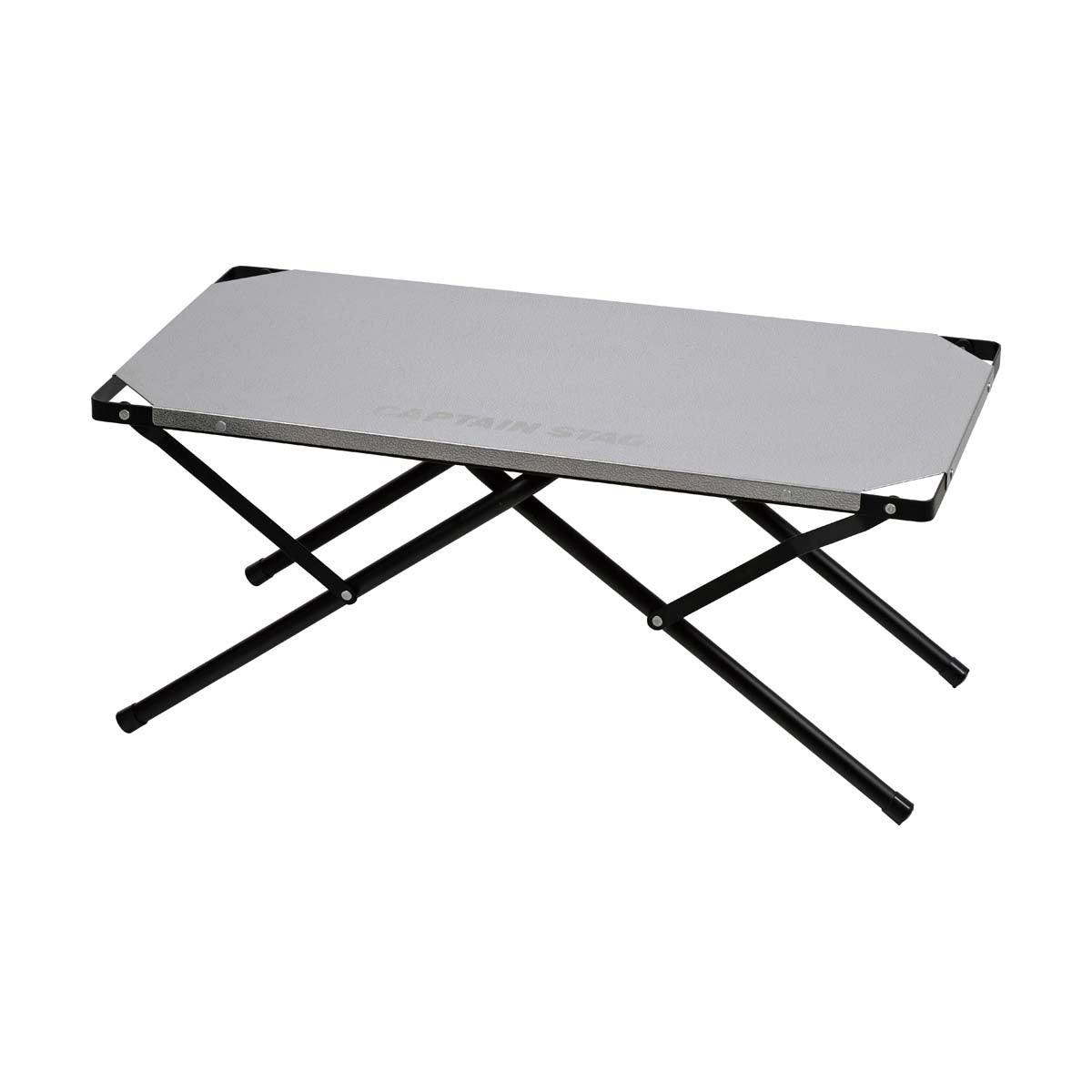 2way Stainless Steel Side Table 60×30 (UC-555) - Captain Stag