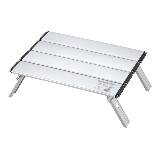 Aluminum Roll-Top Table Compact (Nano)type2 (UC-570) - Captain Stag