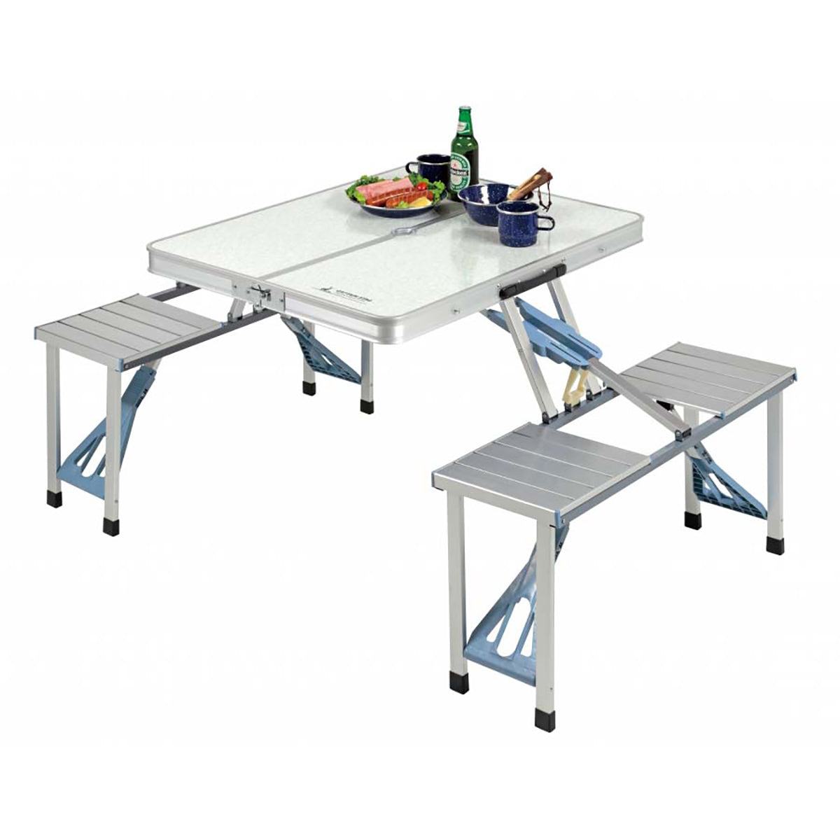 La Foret DX Aluminum Picnic Table (UC-9) - Captain Stag