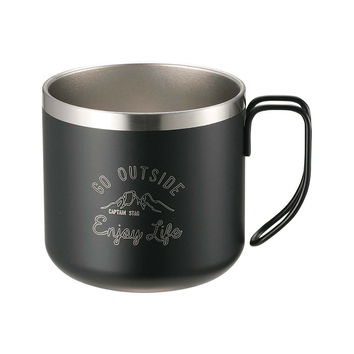 Monte Double-Wall Stainless Steel Mug 350 (UE-3557) - Captain Stag