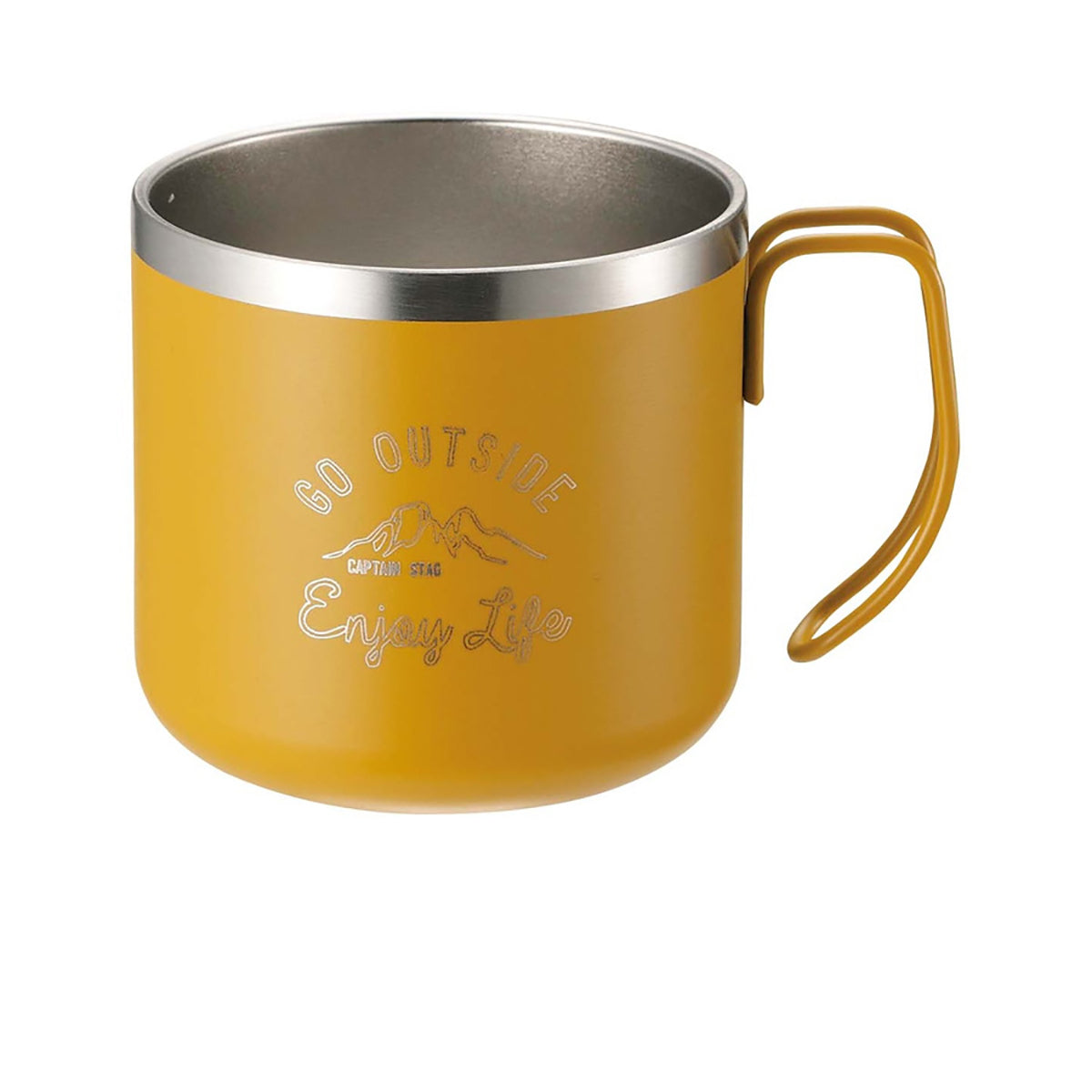 Monte Double-Wall Stainless Steel Mug 350 (UE-3557) - Captain Stag