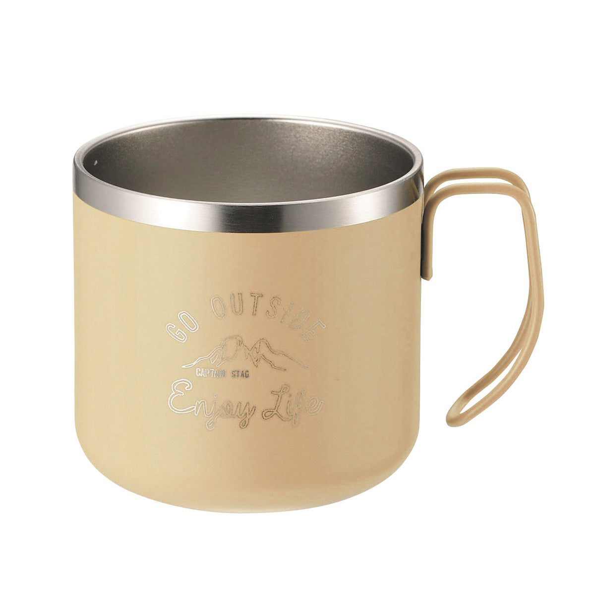 Monte Double-Wall Stainless Steel Mug 350 (UE-3557) - Captain Stag