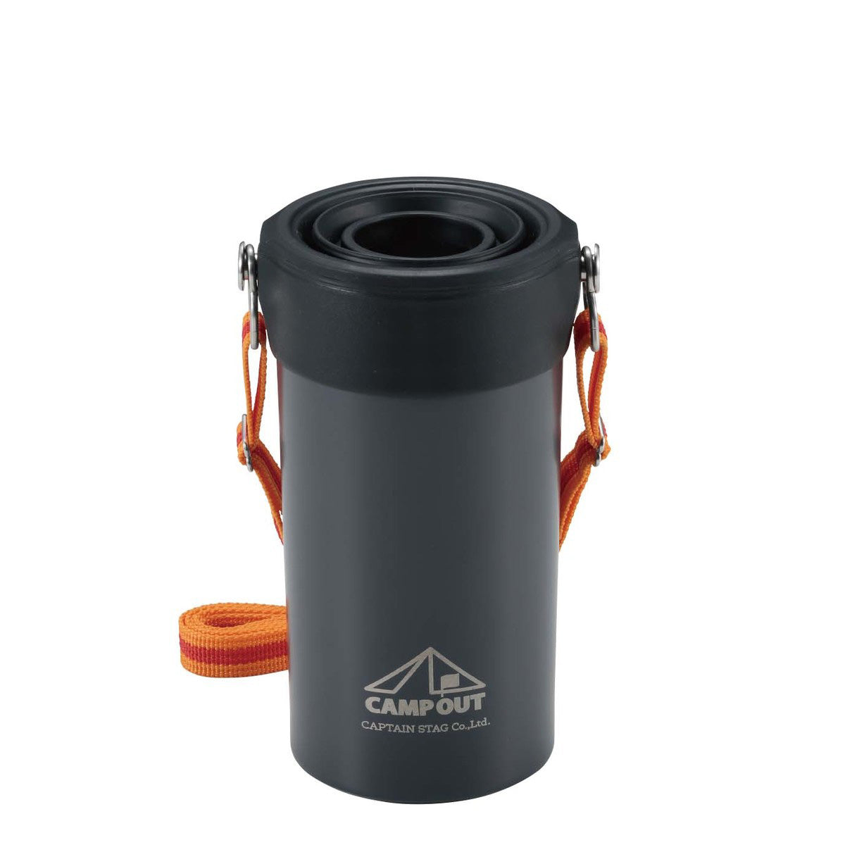 Campout PET Bottle Holder (Dark Gray) (UE-3575) - Captain Stag