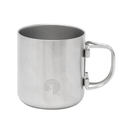 CS Vacuum-Insulated Folding-Handle Mug 500 (UE-3597) - Captain Stag