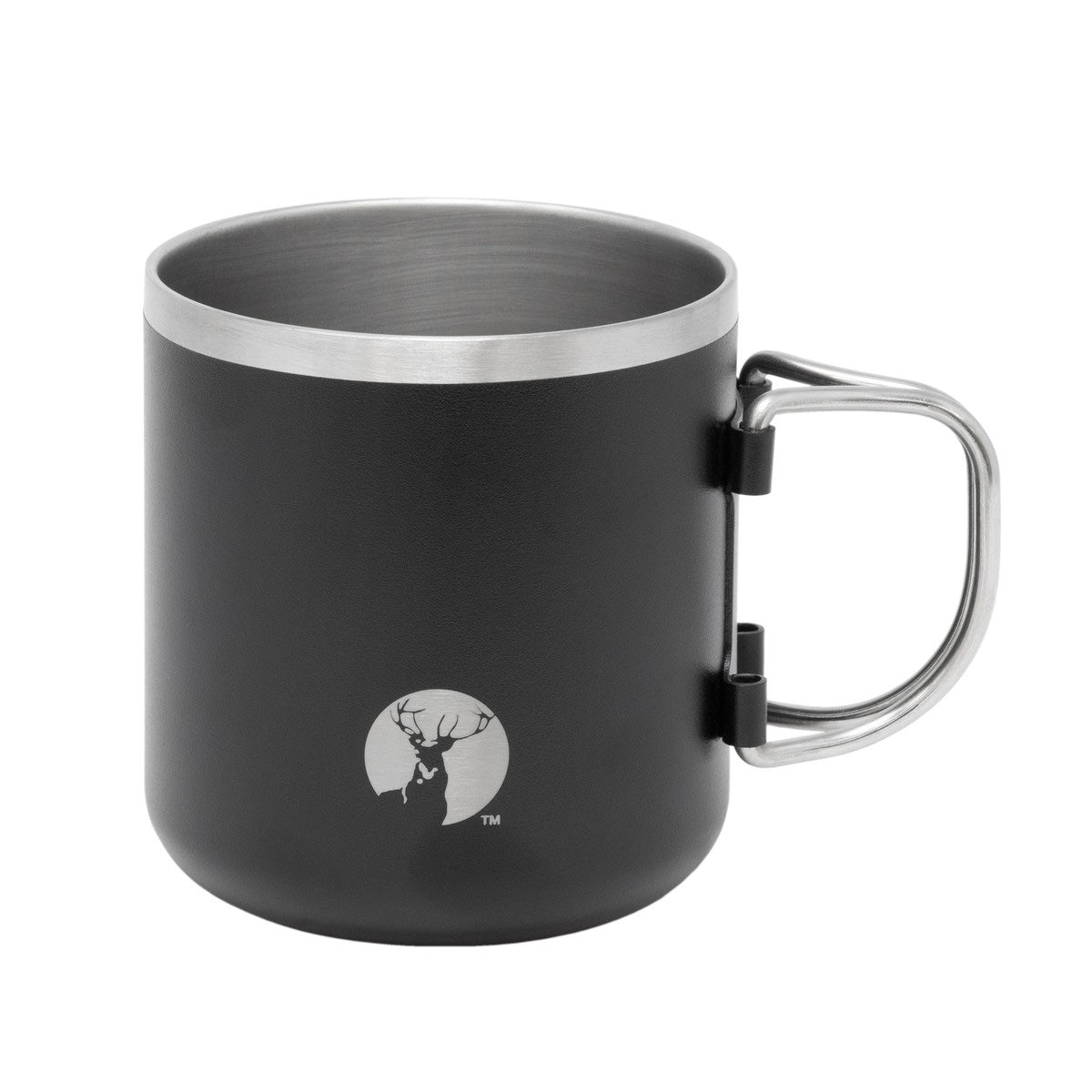 CS Vacuum-Insulated Folding-Handle Mug 500 (UE-3597) - Captain Stag