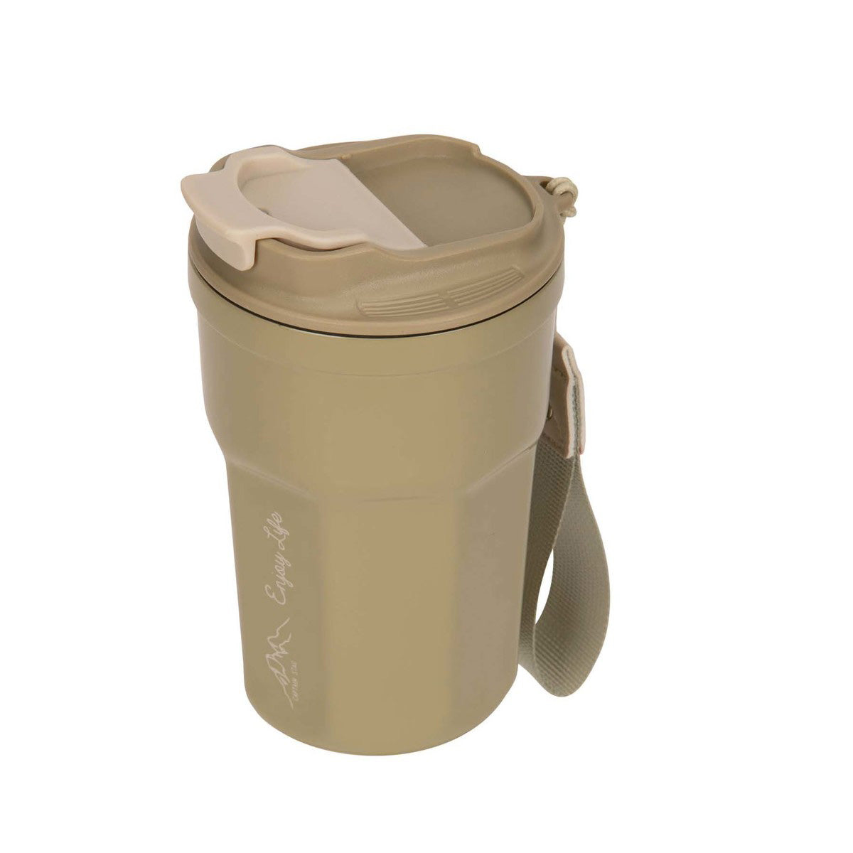 Monte Vacuum-Insulated Double-Wall Flip-Lid Tumbler 350 (UE-3612) - Captain Stag