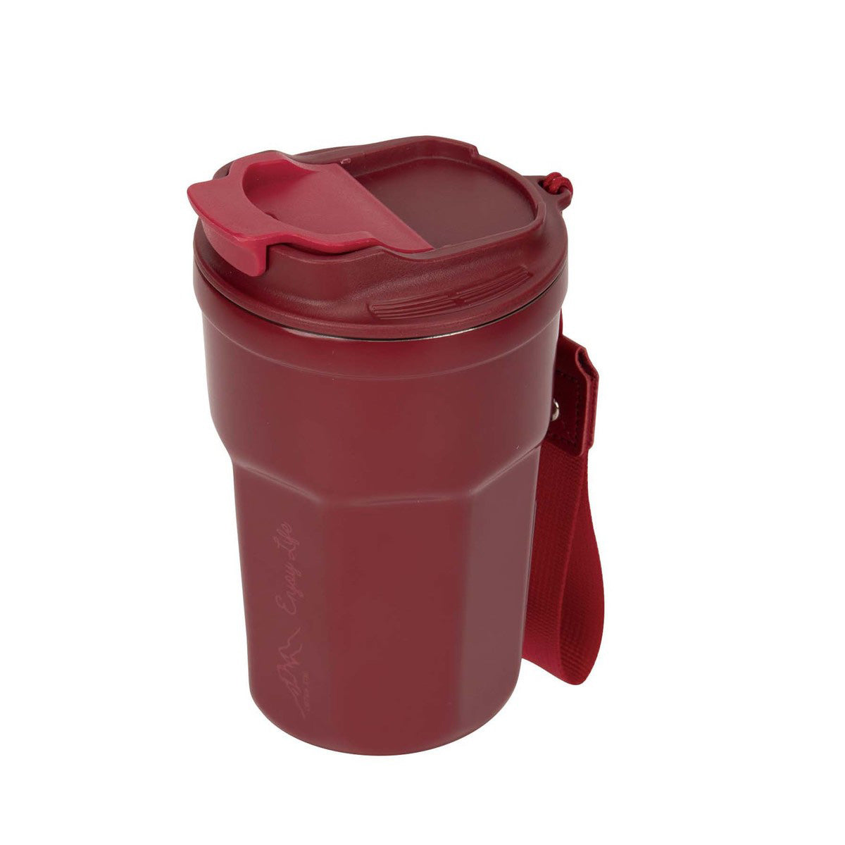 Monte Vacuum-Insulated Double-Wall Flip-Lid Tumbler 350 (UE-3612) - Captain Stag