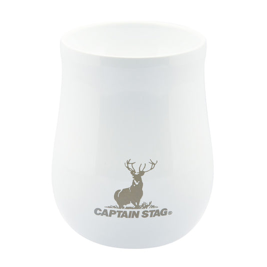 Kaoru Vacuum-Insulated Double-Wall Tumbler 240(Ceramic White) (UE-3618) - Captain Stag