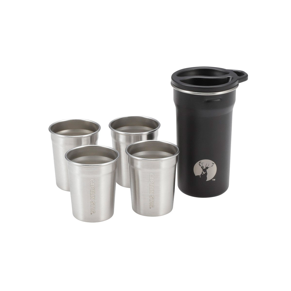 HD Cup Set 4+1 (80) (UE-3638) - Captain Stag