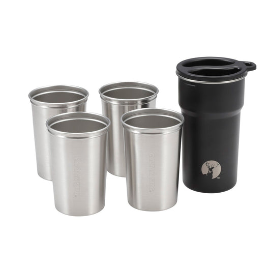 HD Cup Set 4+1 (280) (UE-3639) - Captain Stag