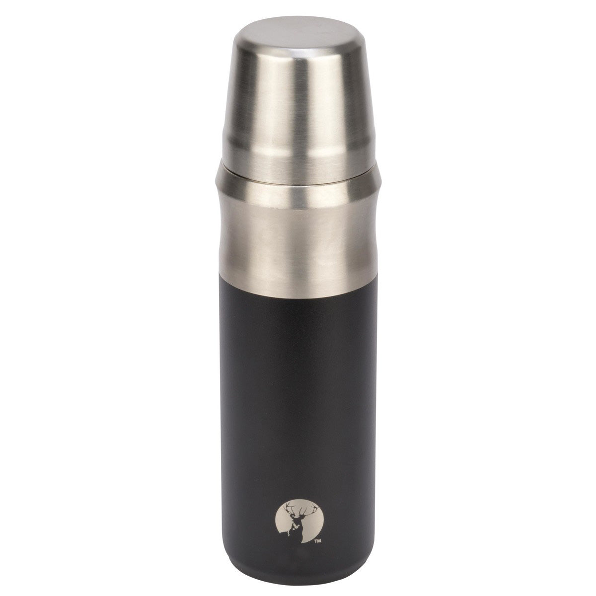 HD Double-Wall Stainless Steel Vacuum-Insulated Bottle 600(Hollow-Wall Cup) (UE-3640) - Captain Stag