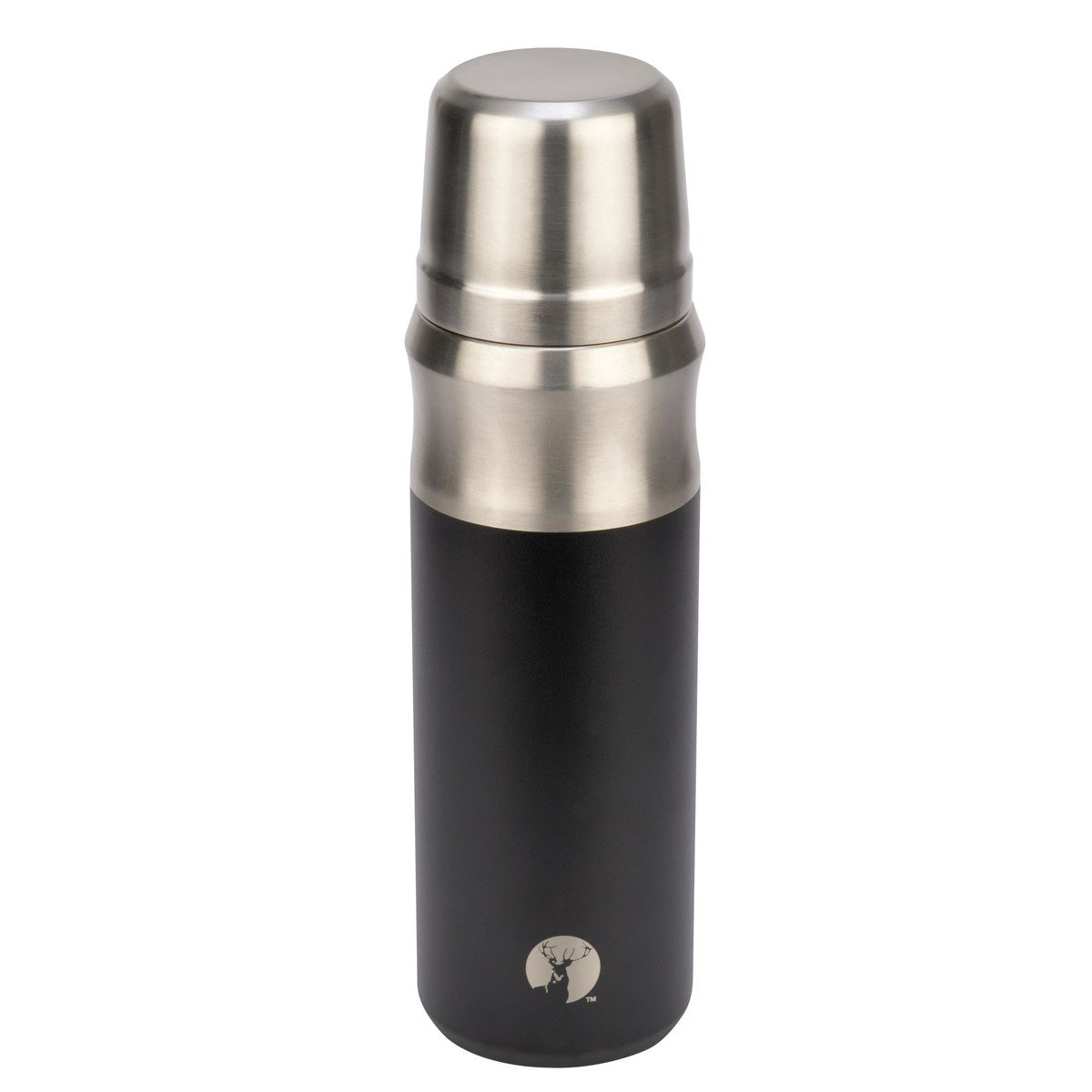 HD Double-Wall Stainless Steel Vacuum-Insulated Bottle 1000(Hollow-Wall Cup) (UE-3641) - Captain Stag