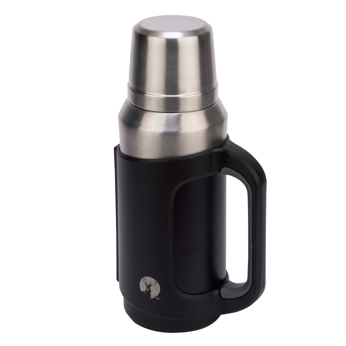 HD Double-Wall Stainless Steel Vacuum-Insulated Bottle 1500(Hollow-Wall Cup) (UE-3642) - Captain Stag