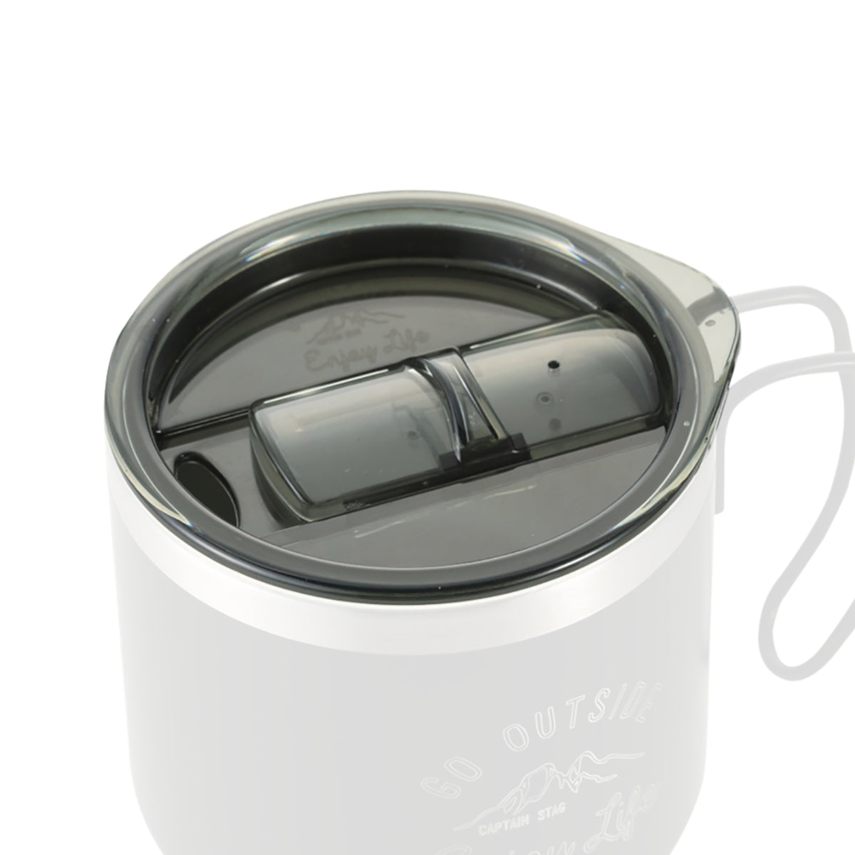 Monte Double-Wall Stainless Steel Mug Flip Lid for (UE-4911) - Captain Stag