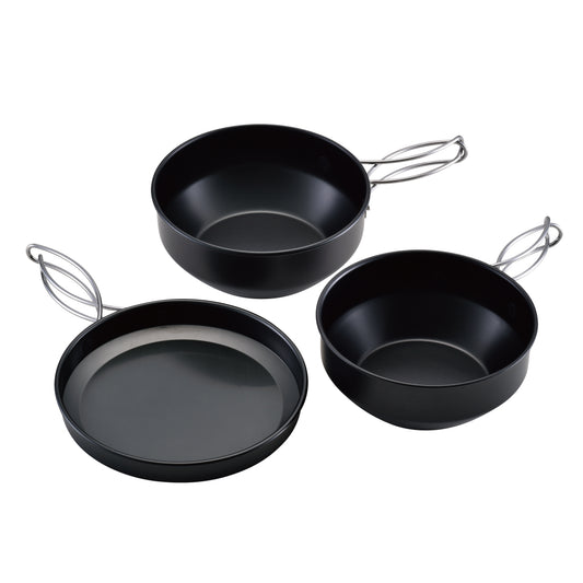 Trail Pot 3 Black - UNIFLAME