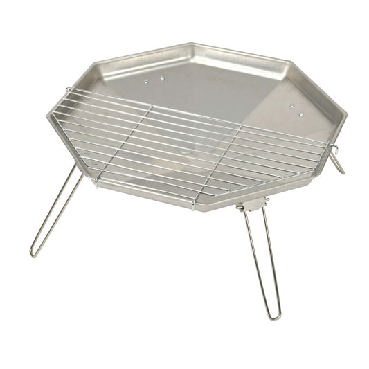 Octa Stainless Steel Fire Base (UG-120) - Captain Stag