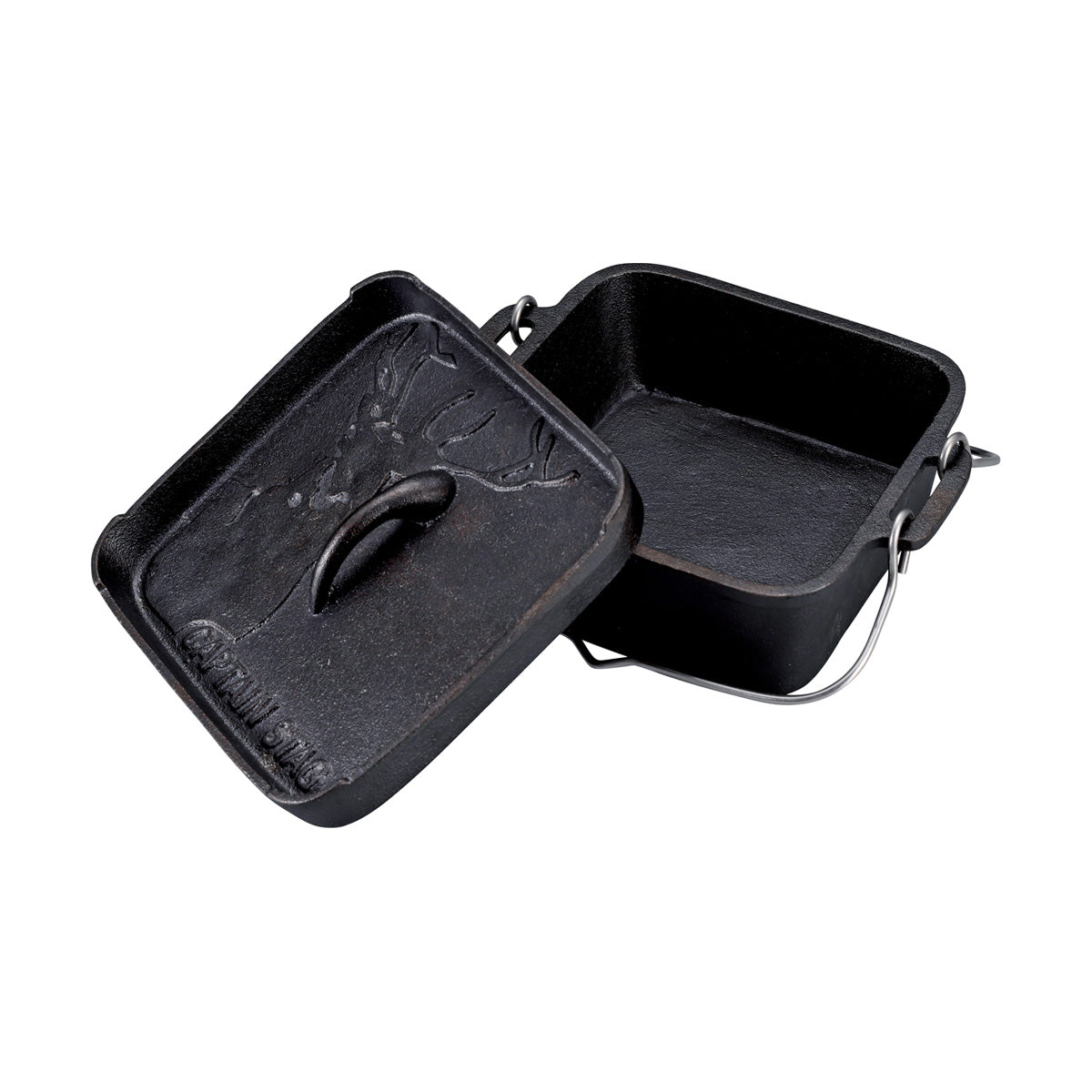 Square Dutch Oven 18cm (UG-3072) - Captain Stag