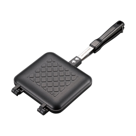 Cast Aluminium Sandwich Toaster (Wave) (UG-3080) - Captain Stag