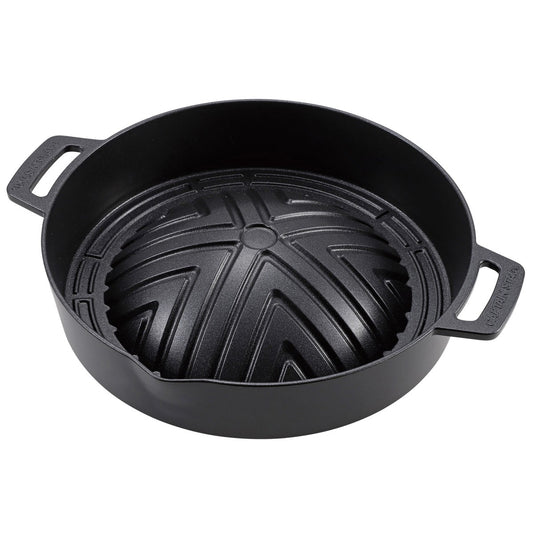Cast Aluminium Jingisukan Grill Pan 20cm (UG-3091) - Captain Stag