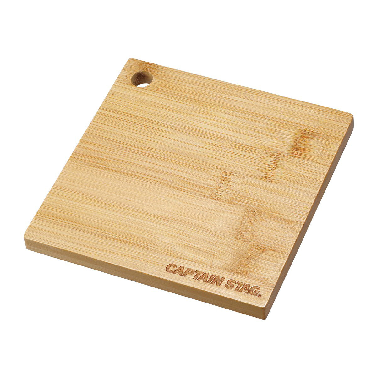 Skillet Bamboo Plate (Square) (UG-3097) - Captain Stag