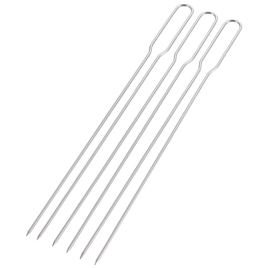 BBQ All-Metal Double Skewers 3-Pack (UG-3291) - Captain Stag