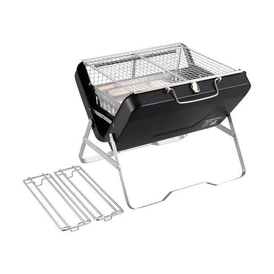 CS Black Label V-Shaped Fire Grill (Wide) (UG-77) - Captain Stag
