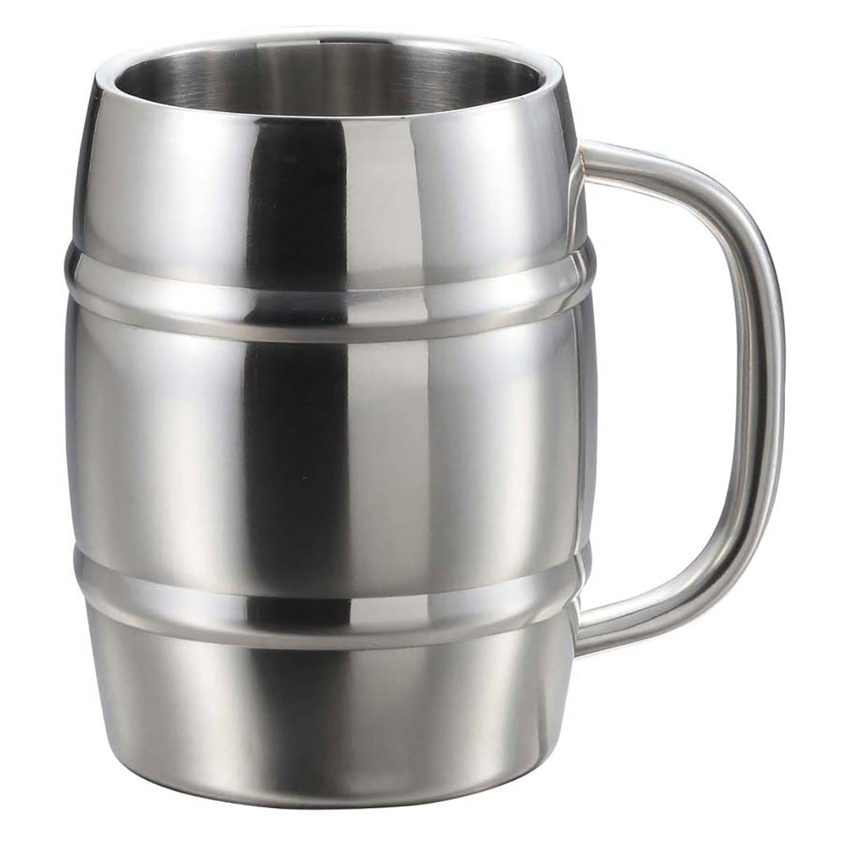 Double Stainless Steel Barrel Mega Mug 1.0L (UH-2001) - Captain Stag