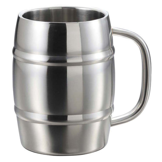 Double Stainless Steel Barrel Mega Mug 1.0L (UH-2001) - Captain Stag