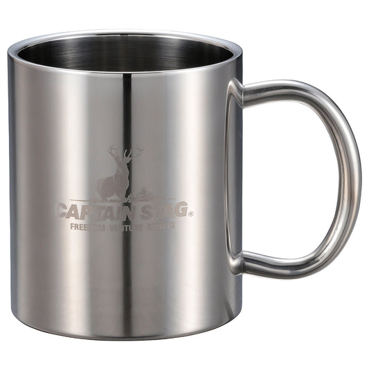 NEW Palau Double-Wall Stainless Steel Mug 350ml (UH-2007) - Captain Stag
