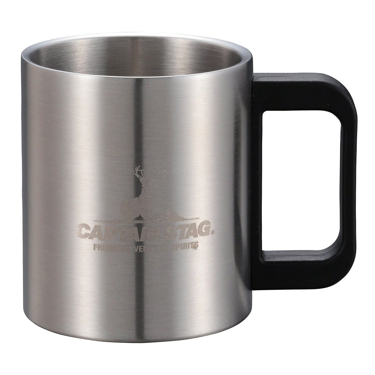 NEW Freedom Double-Wall Stainless Steel Mug 350ml (UH-2012) - Captain Stag