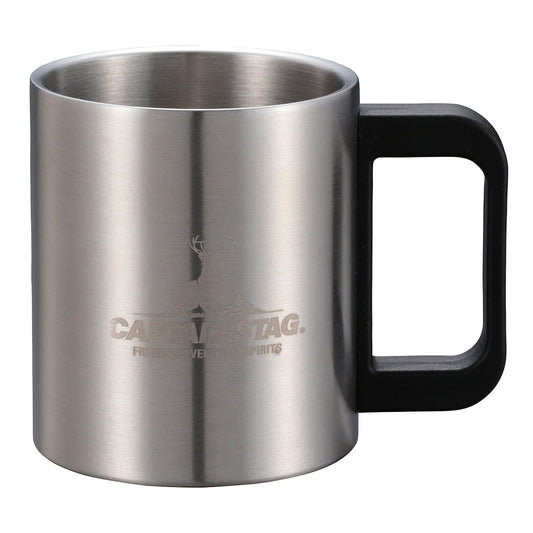 NEW Freedom Double-Wall Stainless Steel Mug 350ml (UH-2012) - Captain Stag