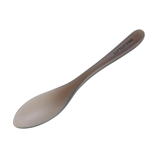 G-FLOAT TPX Resin High Heat Resistance Spoon L(Smoke) (UH-3027) - Captain Stag
