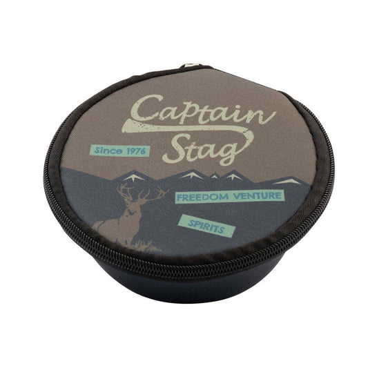 Sierra Cup Case 320 with Pocket (Mountain / Blue Gray) (UH-3046) - Captain Stag
