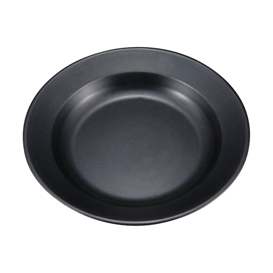 Blue-Black Coating Round Curry Plate (UH-4) - Captain Stag