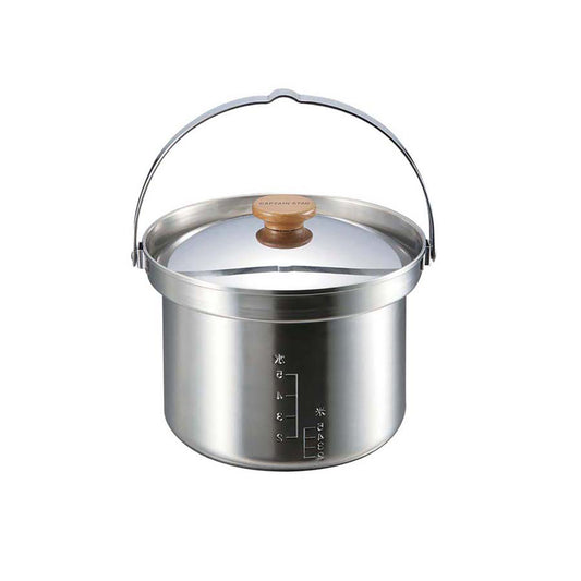 Tri-Ply Steel Stepped Rice Cooker (5 Go) (UH-4001) - Captain Stag
