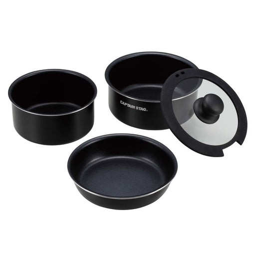 CAPTAIN STAG Easy Compact Cooker Set (UH-4120) - Captain Stag