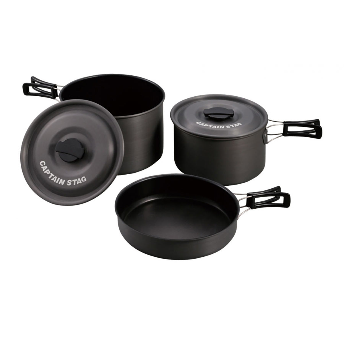 Aluminum Cooker L Set (UH-4203) - Captain Stag