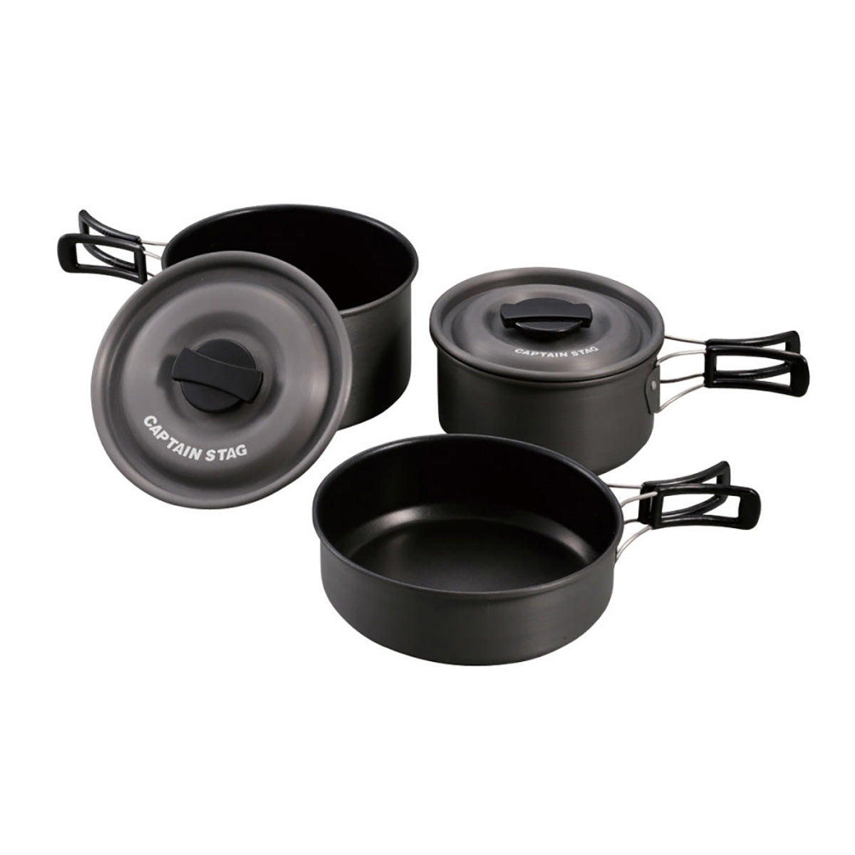 Aluminum Cooker S Set (UH-4205) - Captain Stag