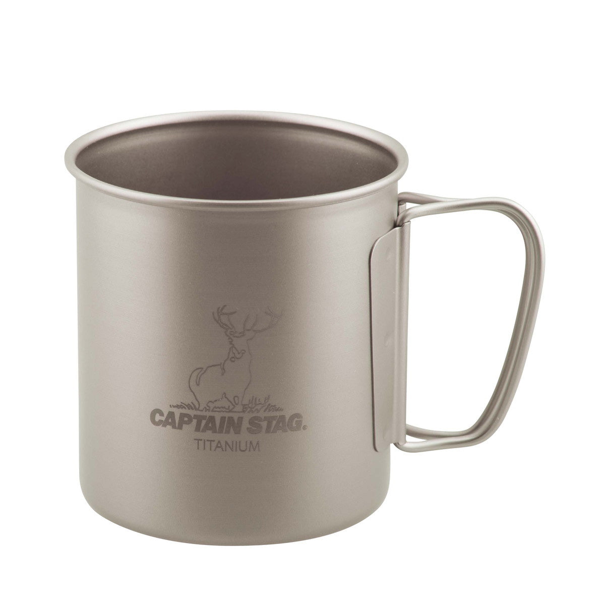 Titanium Single-Wall Mug 450 (UH-4503) - Captain Stag